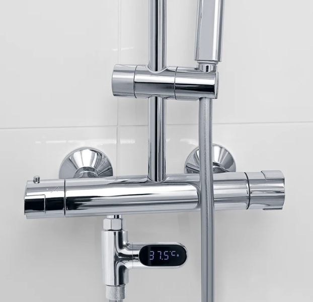 MaxxMee Digitální teploměr na vodovodní armatury a kohoutek 00646 4